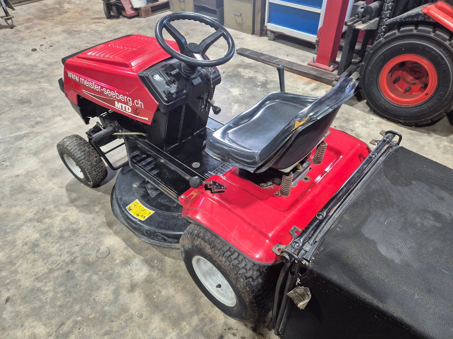 Mtd Rasenmäher: Aufsitzmäher MTD RH 115 – Gebraucht aus Ammerswil AG von Delta71 3