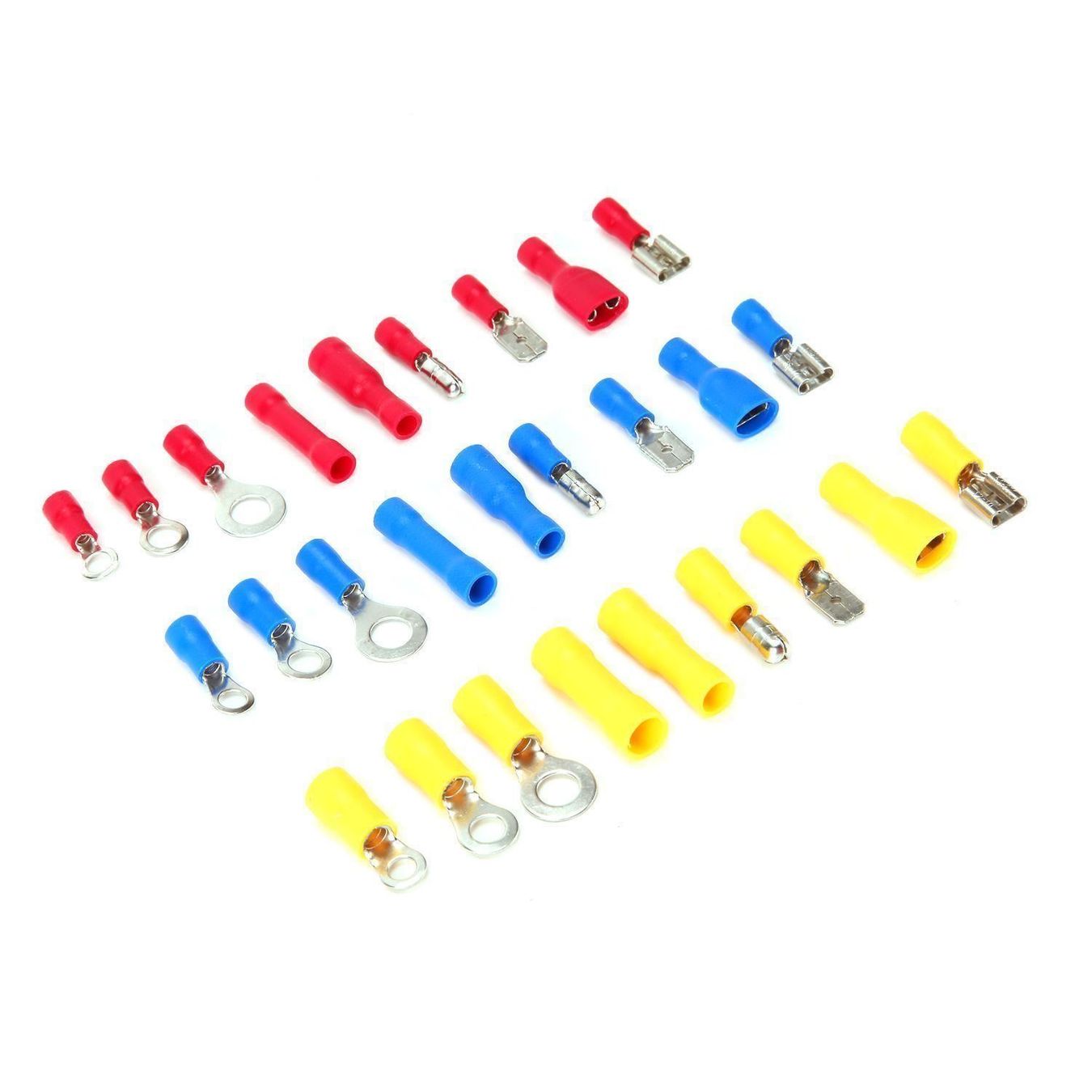 Componenti elettronici: 700pcs Kabelschuhe Quetschverbinder Set – Nuovo (secondo la descrizione) da Thun venduto da nuonuoshop 4