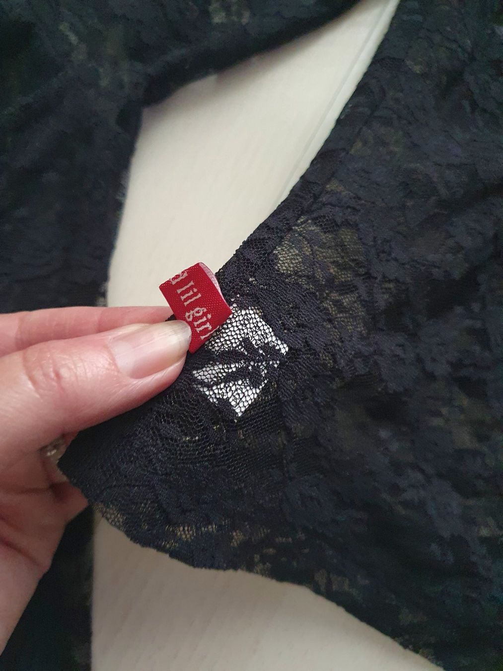 Camicette: Gothic Spitzenbluse Gr S – Usato da Münsingen venduto da BlackTears-3 4