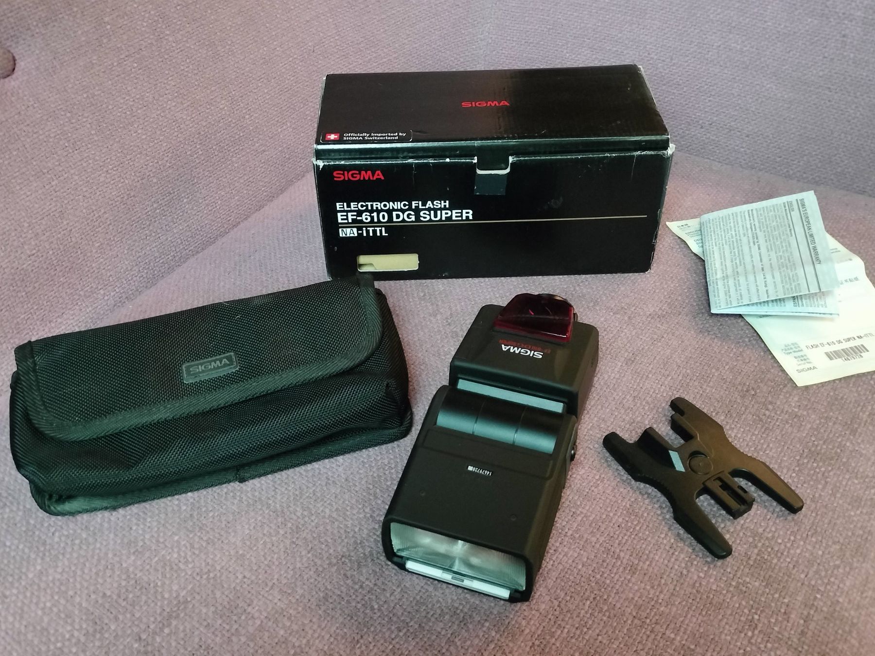 Flash sigma pour Nikon, EF-610 DG SUPER NA-iTTL (Gebraucht) in ...