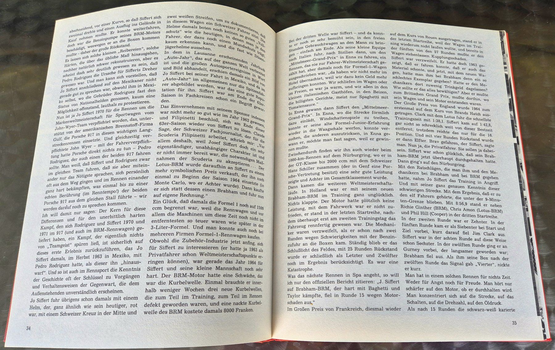 Bücher: Formel 1 Legende:  JOE SIFFERT - 1971/1972 – Neu (gemäss Beschreibung) aus Fällanden von Blausegelfliege 4