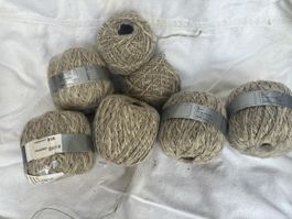 250 gr Garn 40% Leinen, 60 % Baumwolle