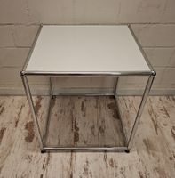 USM Haller Drucker / Beistelltisch Lichtgrau 50x50x54