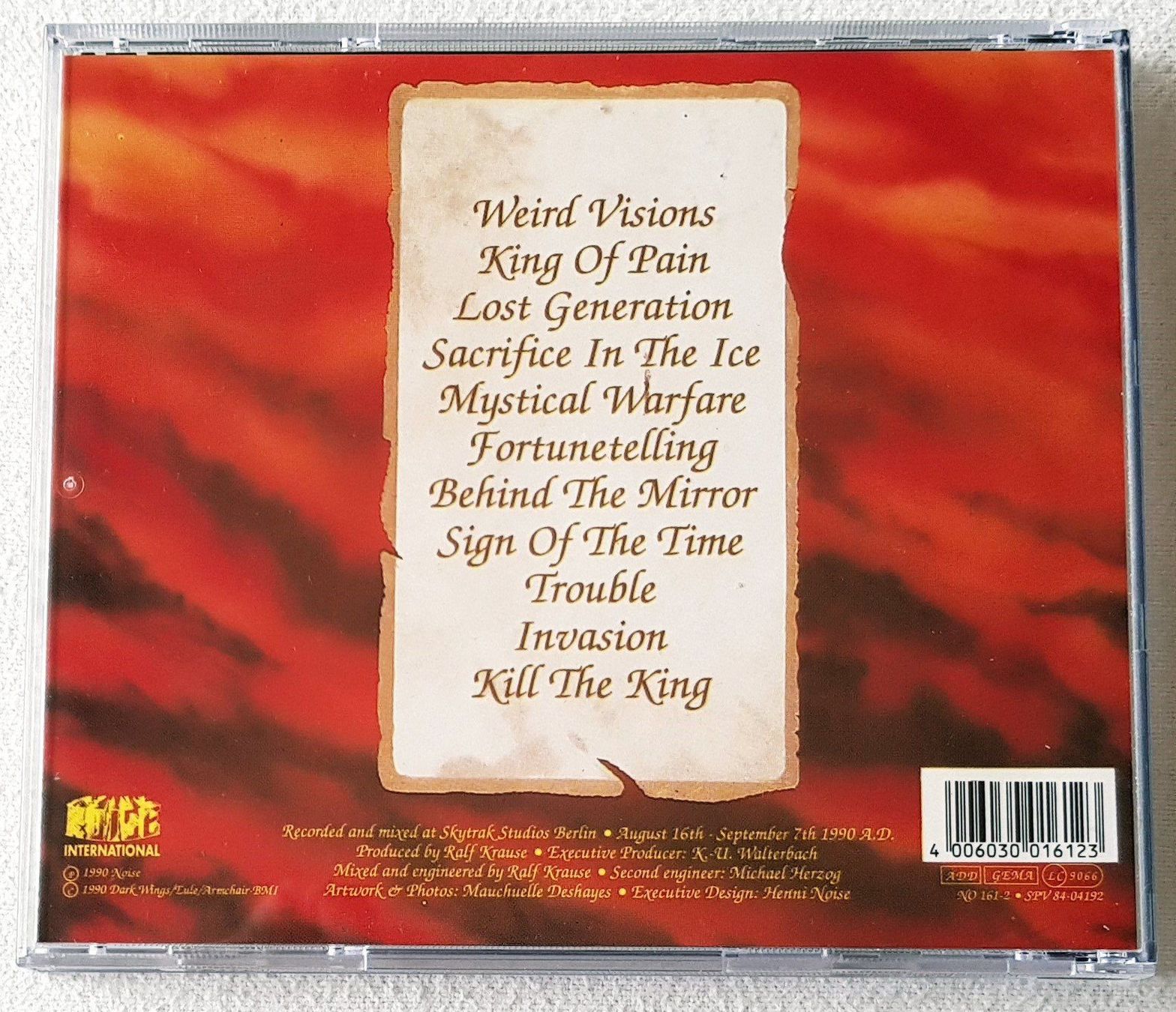 CDs: ADX ‎– Weird Visions - CD - 1990 - First Press - Noise – D'occasion à Uster par Zardodel 1
