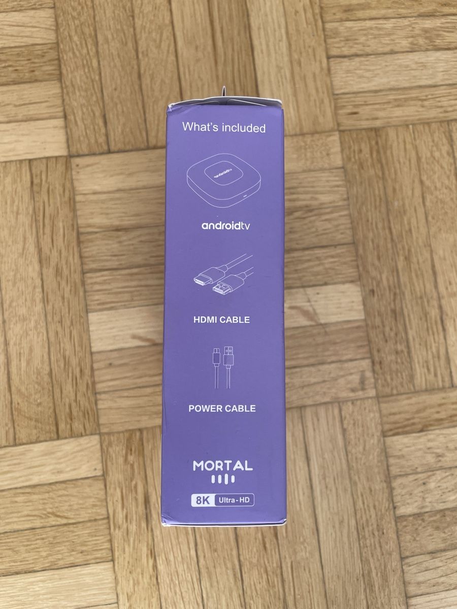 Multimediaplayer & Streamer: Mortal T1 Android TV Box 8K Streaming - Neuwertig! – Neu und originalverpackt aus Biel/Bienne von Bolagol9 1