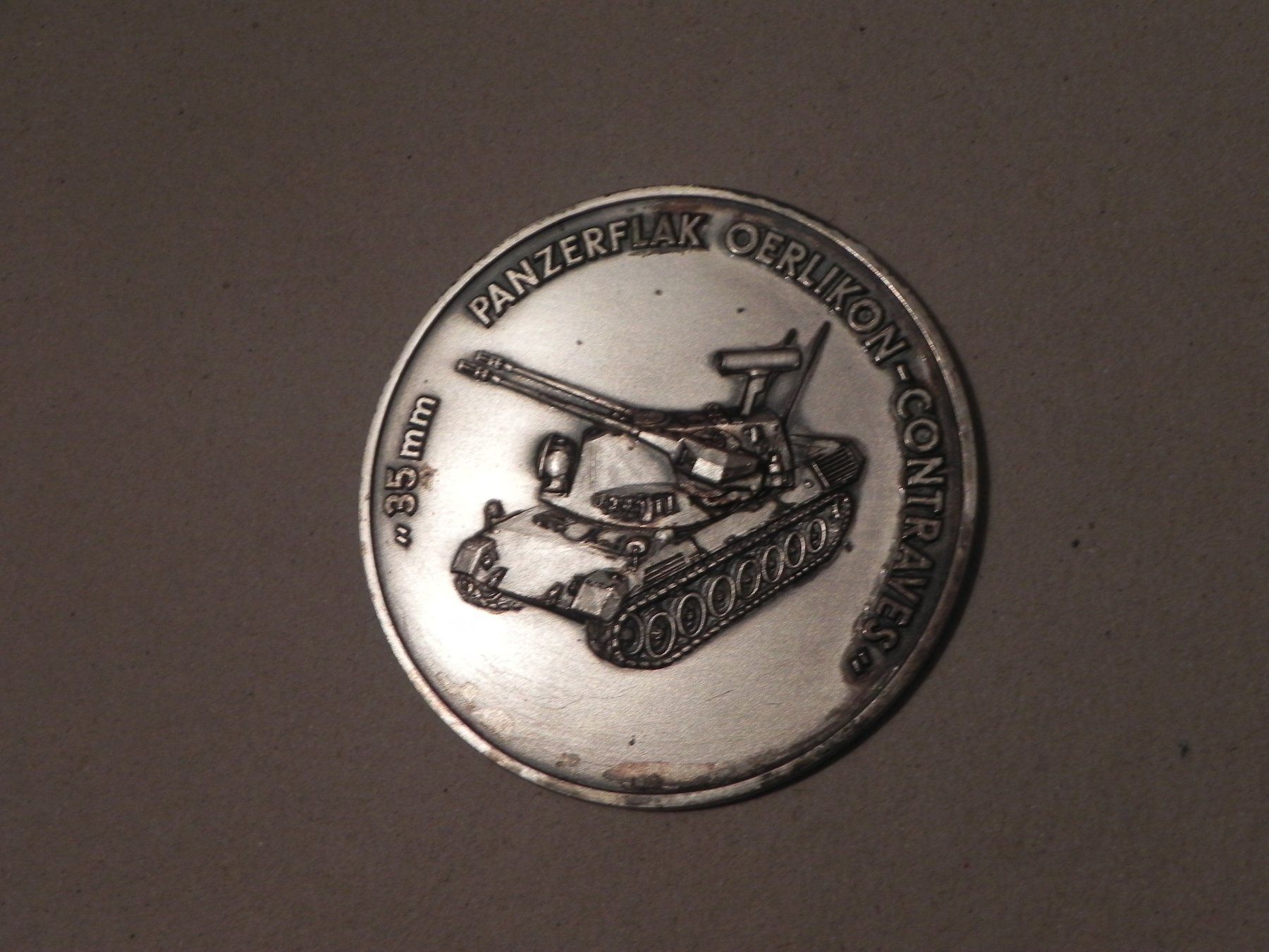 Medaglie: Medaille Panzer Flak Oerlikon Contraves – Usato da Siebnen venduto da krimsie
