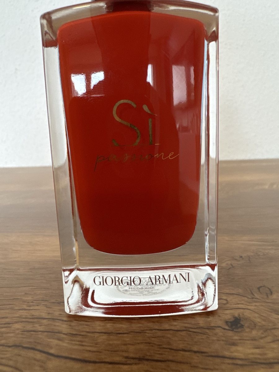 Armani Profumi & Eau de Toilette: Giorgio Armani Si Passione Eau de Parfum 100ml  – Usato da Brügg BE venduto da Goob 1