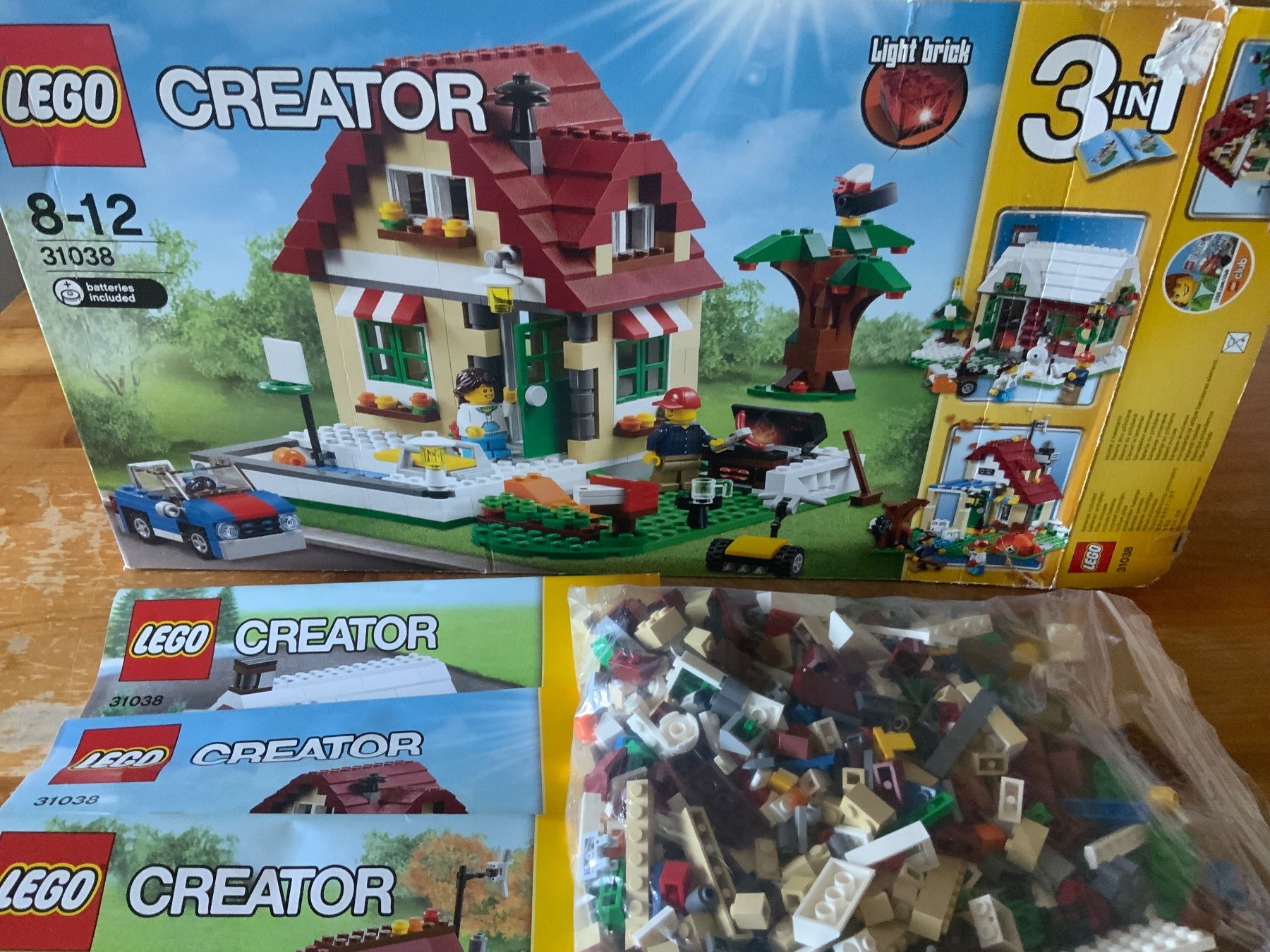 Lego Giocattoli: LEGO Creator 31038 Wechselnde Jahreszeiten – Usato da Lanzenhäusern venduto da mfh05
