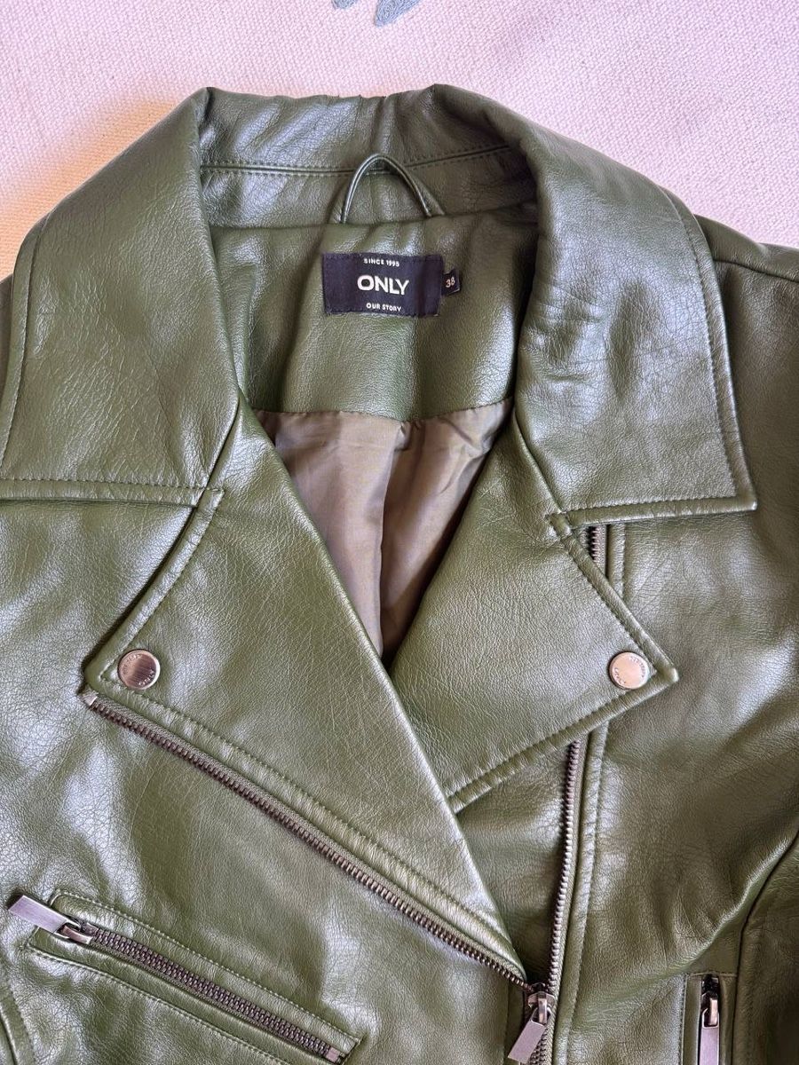 Only Giacche: Kunstlederjacke ONLY Grösse: M – Usato da Basel venduto da gal_66s2 1