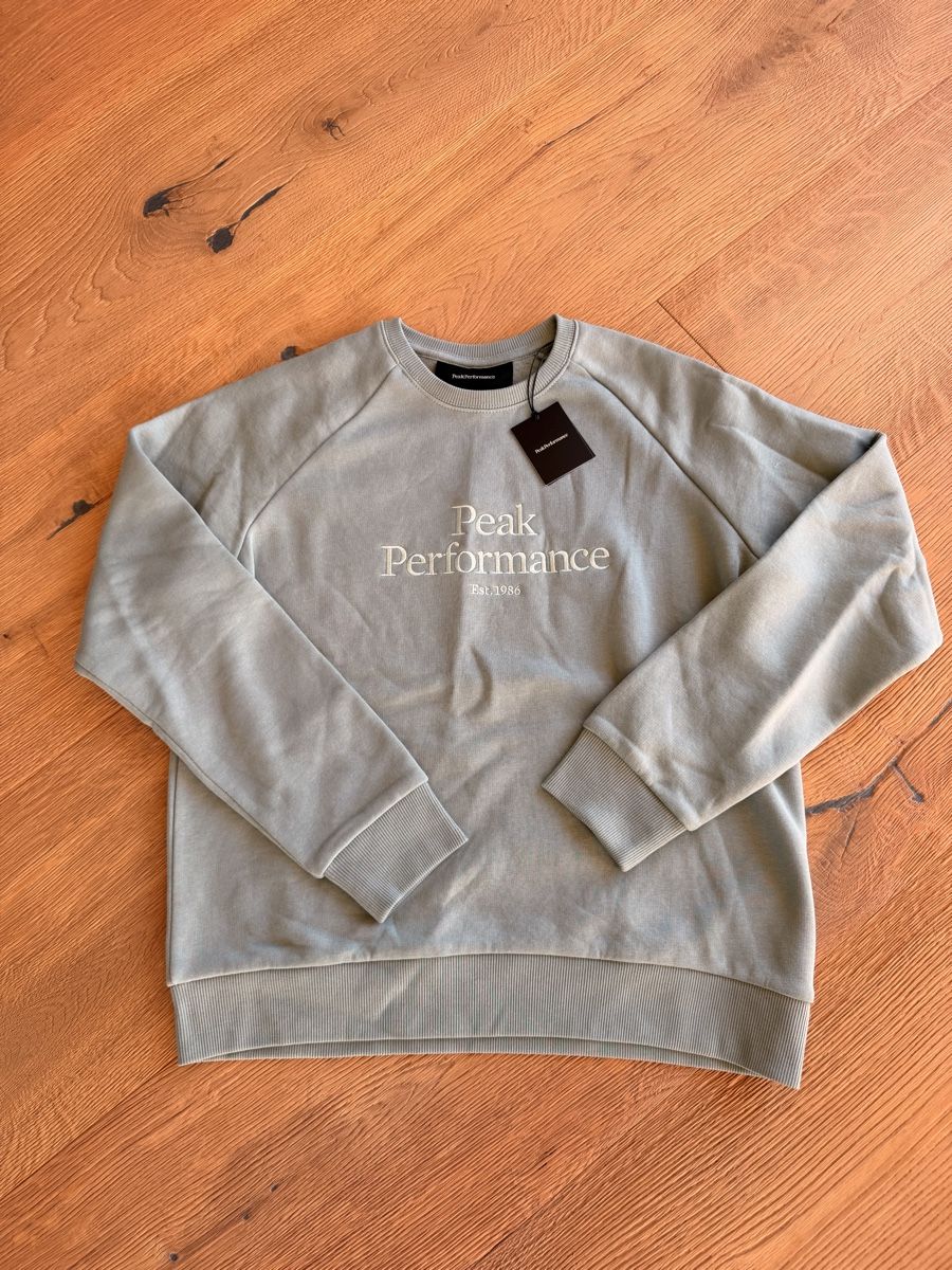 Peak Performance Maglioni & Felpe: NEU Peak Performance Sweatshirt Gr.S in hellgrün  – Nuovo e nell'imballaggio originale da Altendorf venduto da PiaLang 1