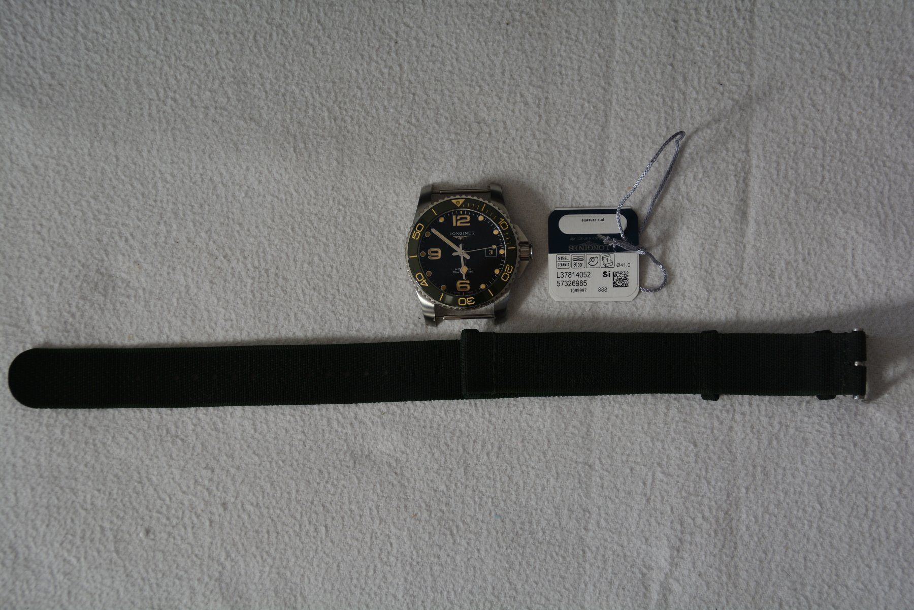 Longines Montres: Top Neuheit: Longines Hydroconquest Automatic 41mm L37814052 – Neuf (Voir description) à Biel/Bienne par Secondhand_Shop 6