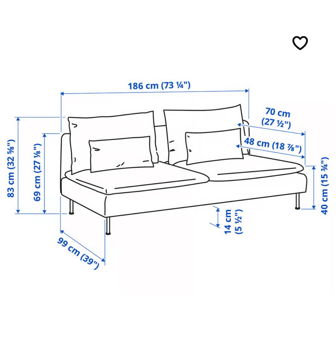 Divani: Ikea sofá small spaces! – Usato da Sierre venduto da ana_2lzm 1