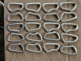 Klettersteigkarabiner CAMP 20 Stk guter Zustand