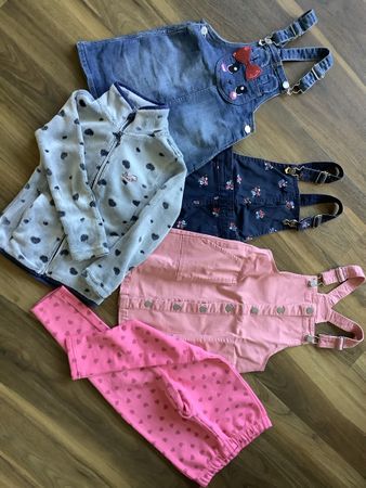 Kinderkleidung Mädchen Set 5-teilig Grösse 116.