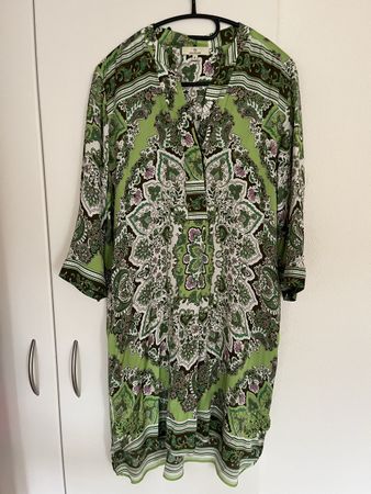 Charlotte Sparre Seidenkleid Gr. S, grün, Top Zustand!
