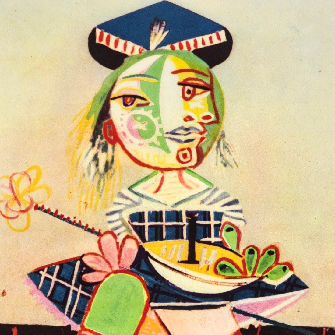 Grafica & Litografie: Pablo Picasso - Maya mit dem Boot 1961 - gerahmt – Usato da Lugano venduto da Historianlugano 1