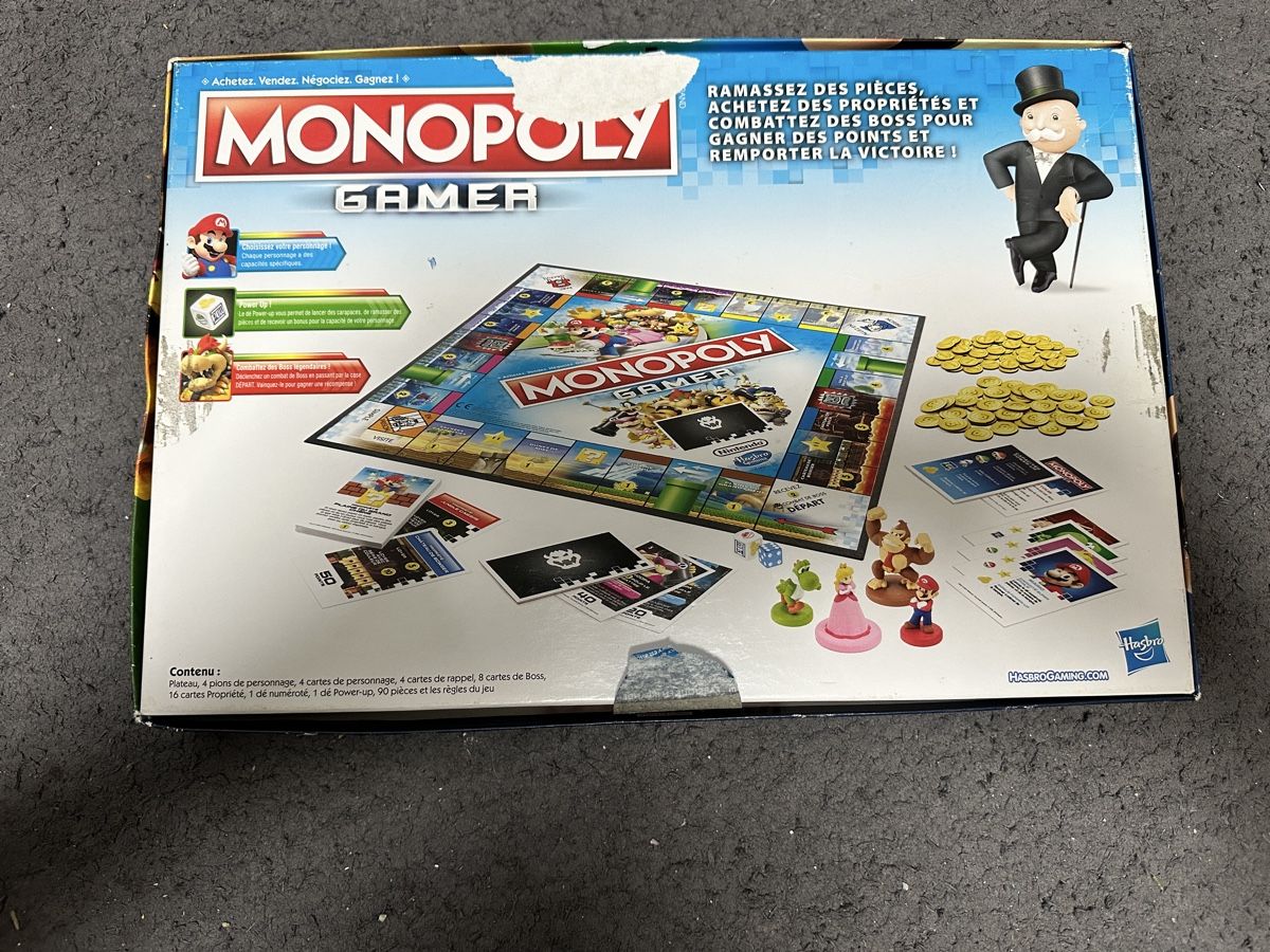 Hasbro Spiele: Monopoly Gamer Edition Mario Nintendo complet – Gebraucht aus Pully von dandare 1
