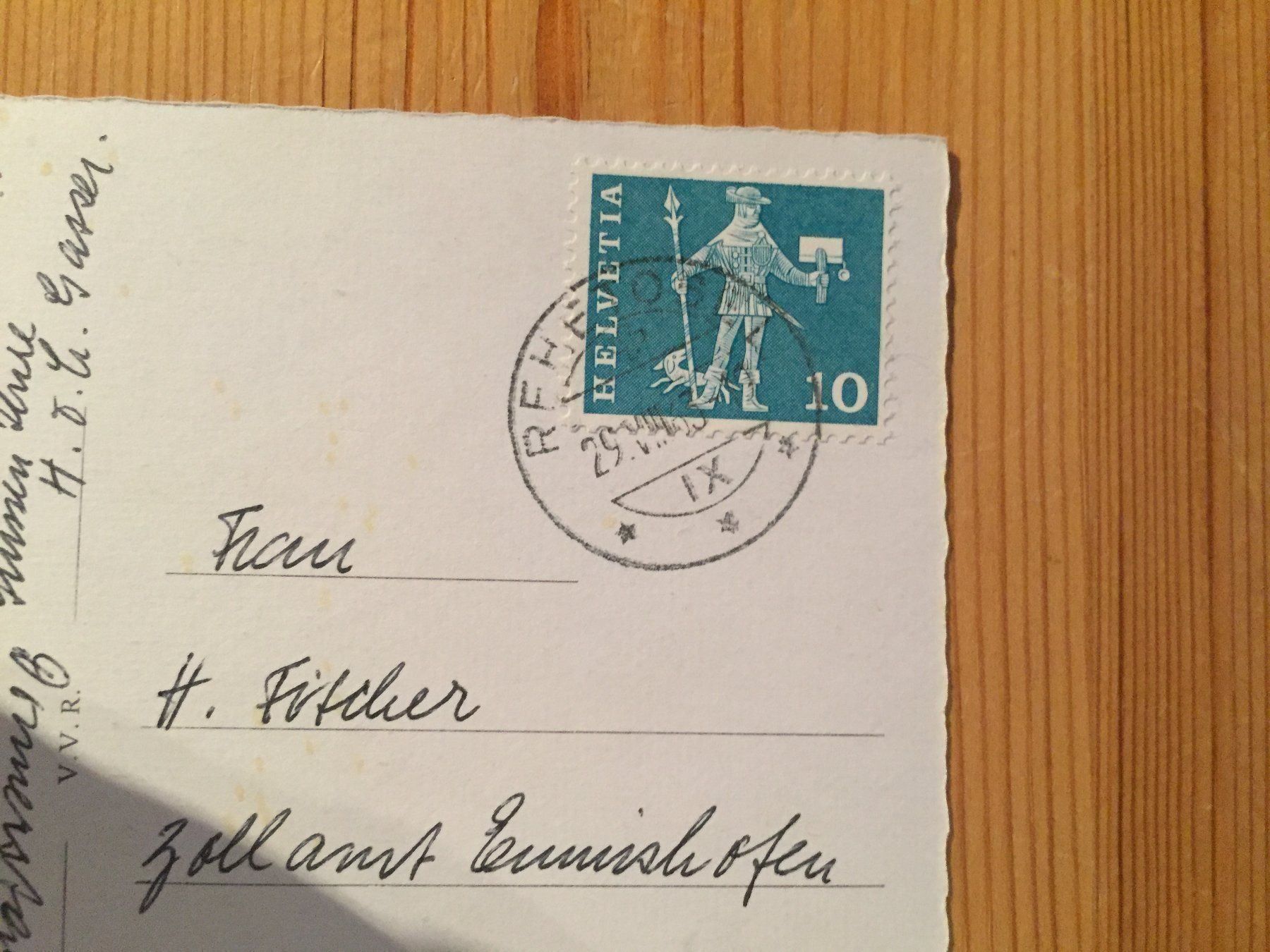 Ansichtskarten: Rehetobel mit Säntis - AK 1963 – Gebraucht aus Oberuzwil von Henri09 1