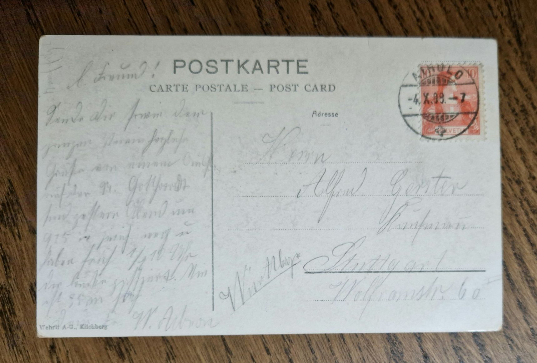 Cartoline postali: Gotthard-Furka, die Teufelsbrücke 1908 – Usato da Ebikon venduto da Donar50 1