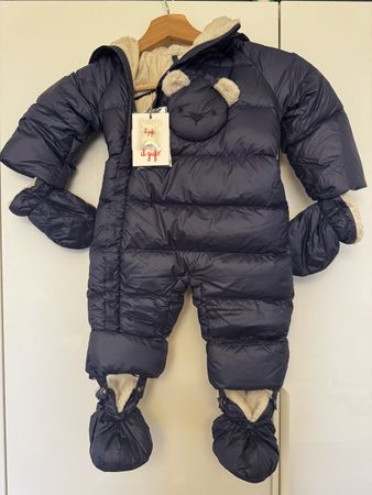 Il Gufo Daunen Overall Winteranzug Gr. 9 Monate Neu