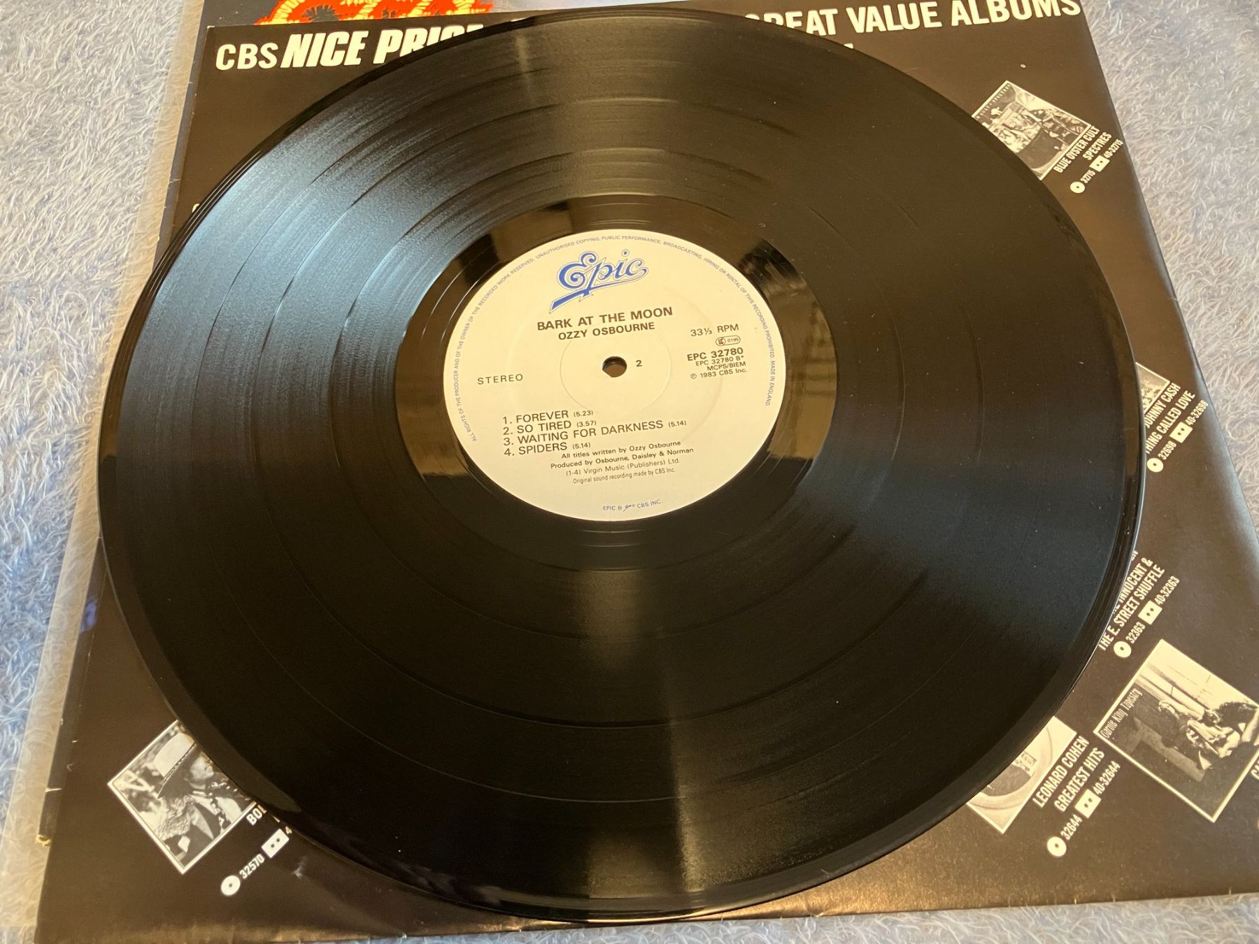 Dischi in vinile: Ozzy Osbourne – Usato da Aarwangen venduto da Jukebox3 8
