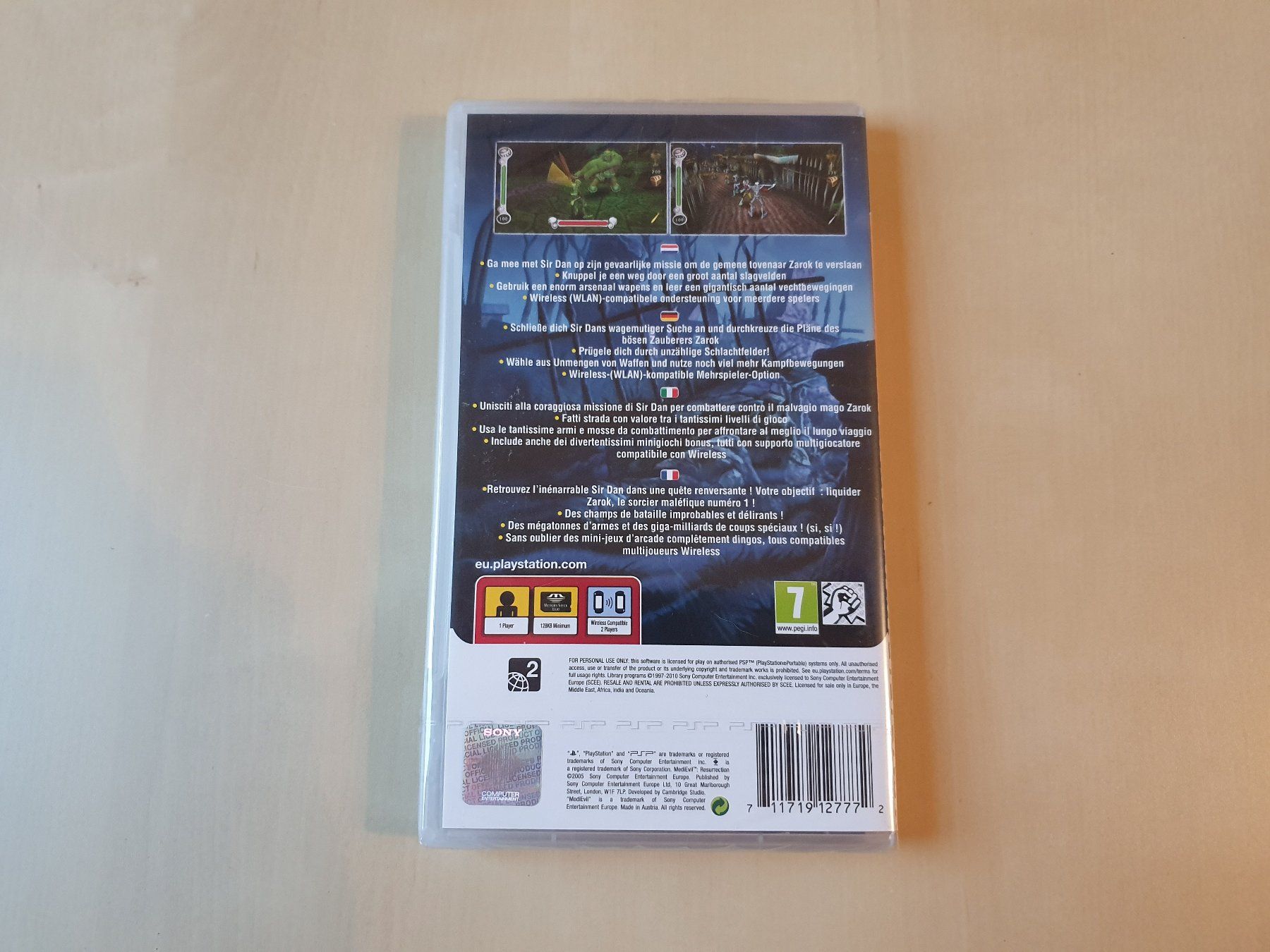 Sony Spiele: Medievil neu und ovp – Neu und originalverpackt aus Stansstad von collectorsshop 1