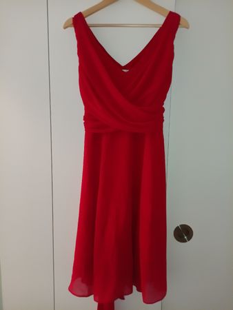 Rotes Cocktailkleid Abendkleid in M