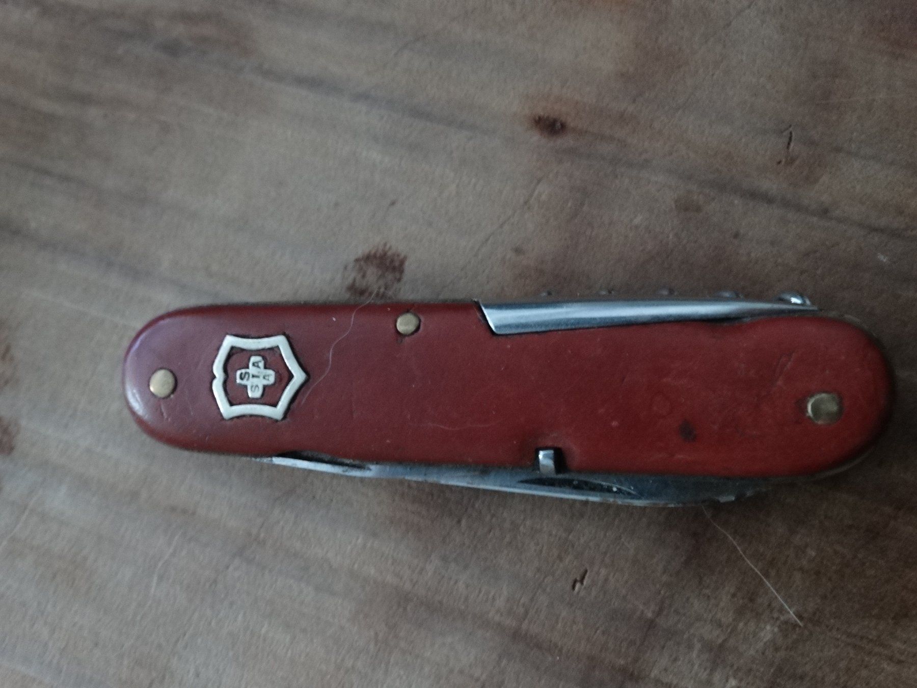 Schweizer Armee Coltelli tascabile: Antikes schweizer Armee Sackmesser SIA – Usato da Adliswil venduto da Isaac_92