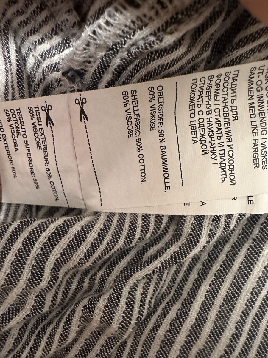 Jumpsuits: Jumpsuit - Even & Odd - weiss grau gestreift - L – Gebraucht aus Zug von tami12 4