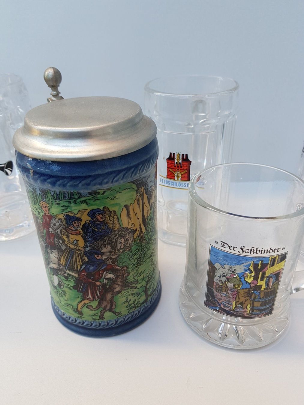 Bicchieri: Bier Brauereien Krüge – Usato da St.Gallen venduto da Stocken64 1