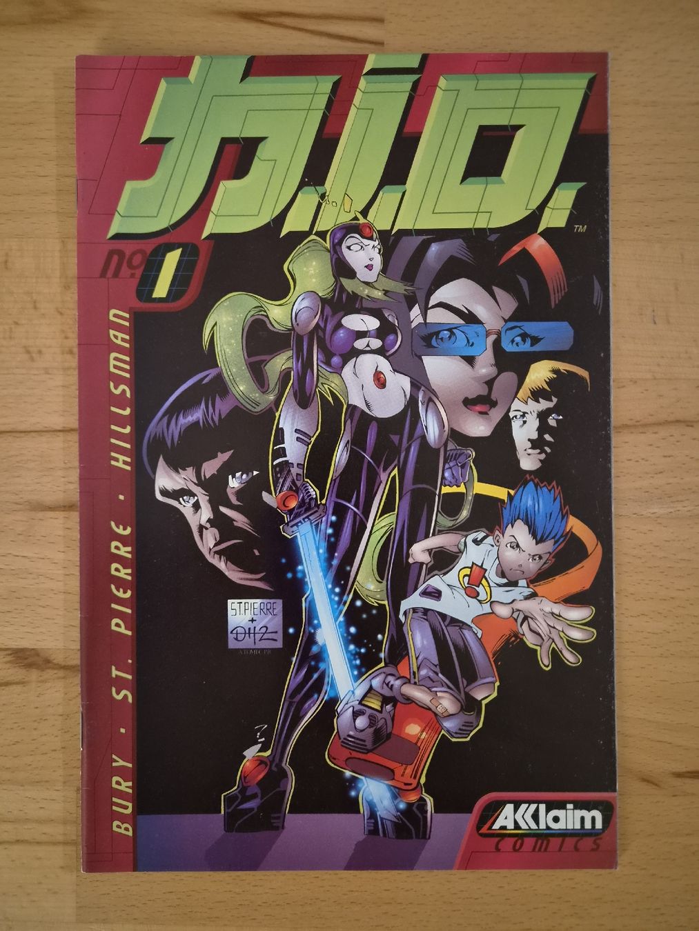 BD: N.I.O. #1-4 (complete) – D'occasion à Biel/Bienne par collector_comics 1