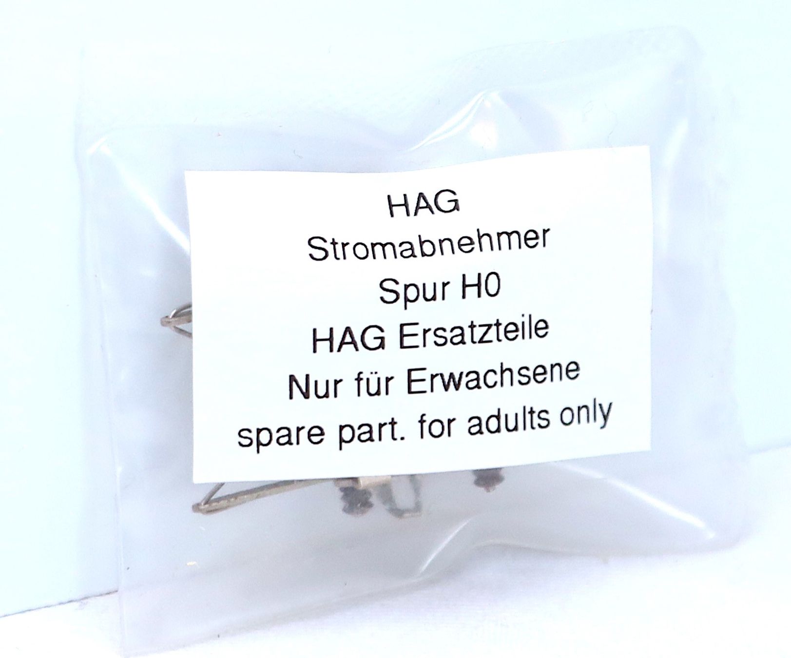 Hag Trains électriques: ALTER HAG SCHERENDACHSTROMABNEHMER H0 – Neuf avec emballage d'origine à Ipsach par locky55 1