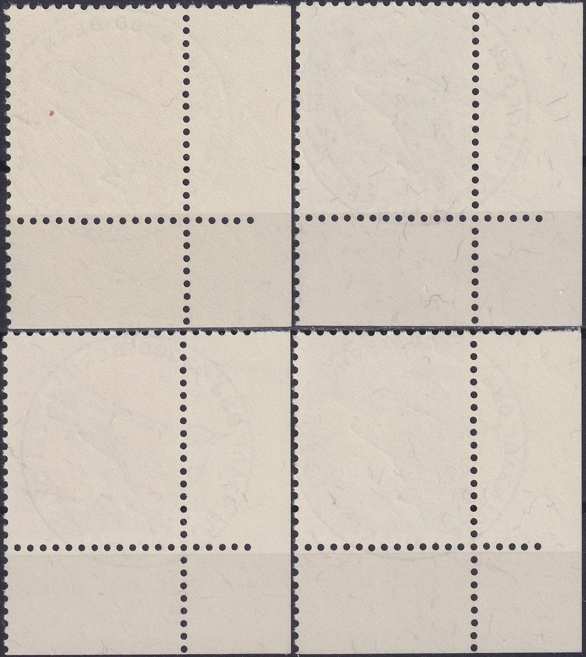 Tutti i francobolli: 1971, J236-J239 "Pro Juventute" + ET-Vollstempel +Ecktabs. – Usato da Sursee venduto da Luzernerraute 1