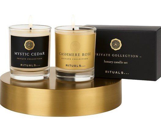 RITUALS Cashmere Rose & Mystic Cedar Private Coll. Kerzenset (Neu und ...