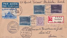 Sonderflug Stockholm – Zürich 17.10.1938