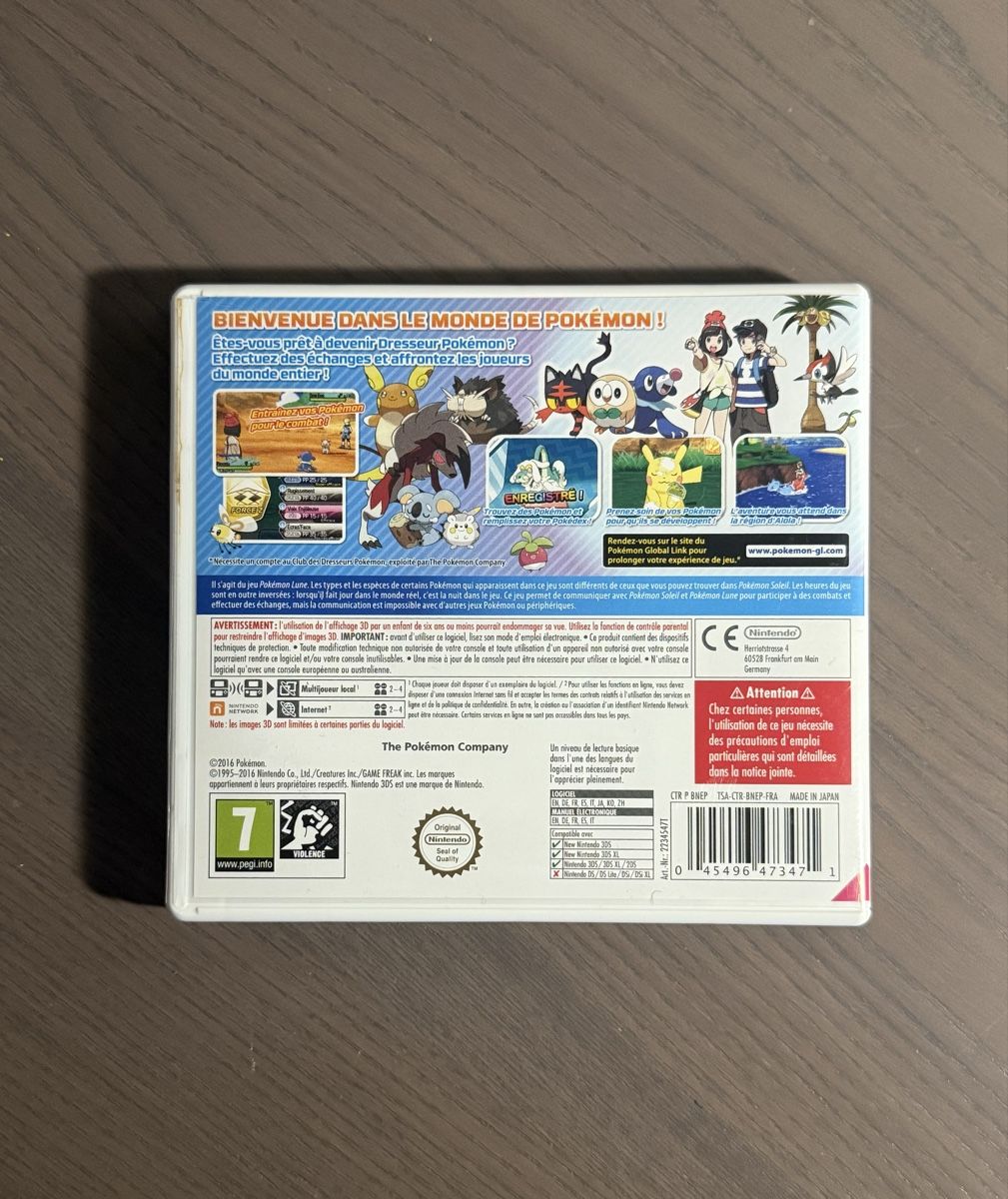 Pokémon Carte collezionabili: Pokémon Lune – Usato da Thônex venduto da retrolovech 2