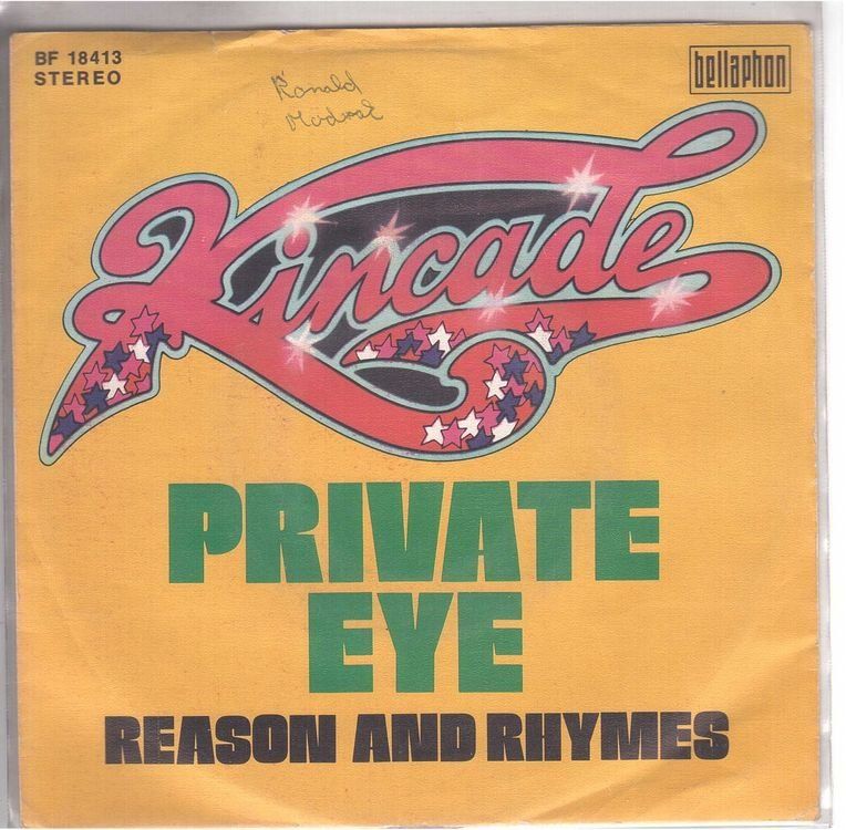 Schallplatten: Single7 Kincade  --  Private Eye – Gebraucht aus Oberwil (Dägerlen) von thealbum