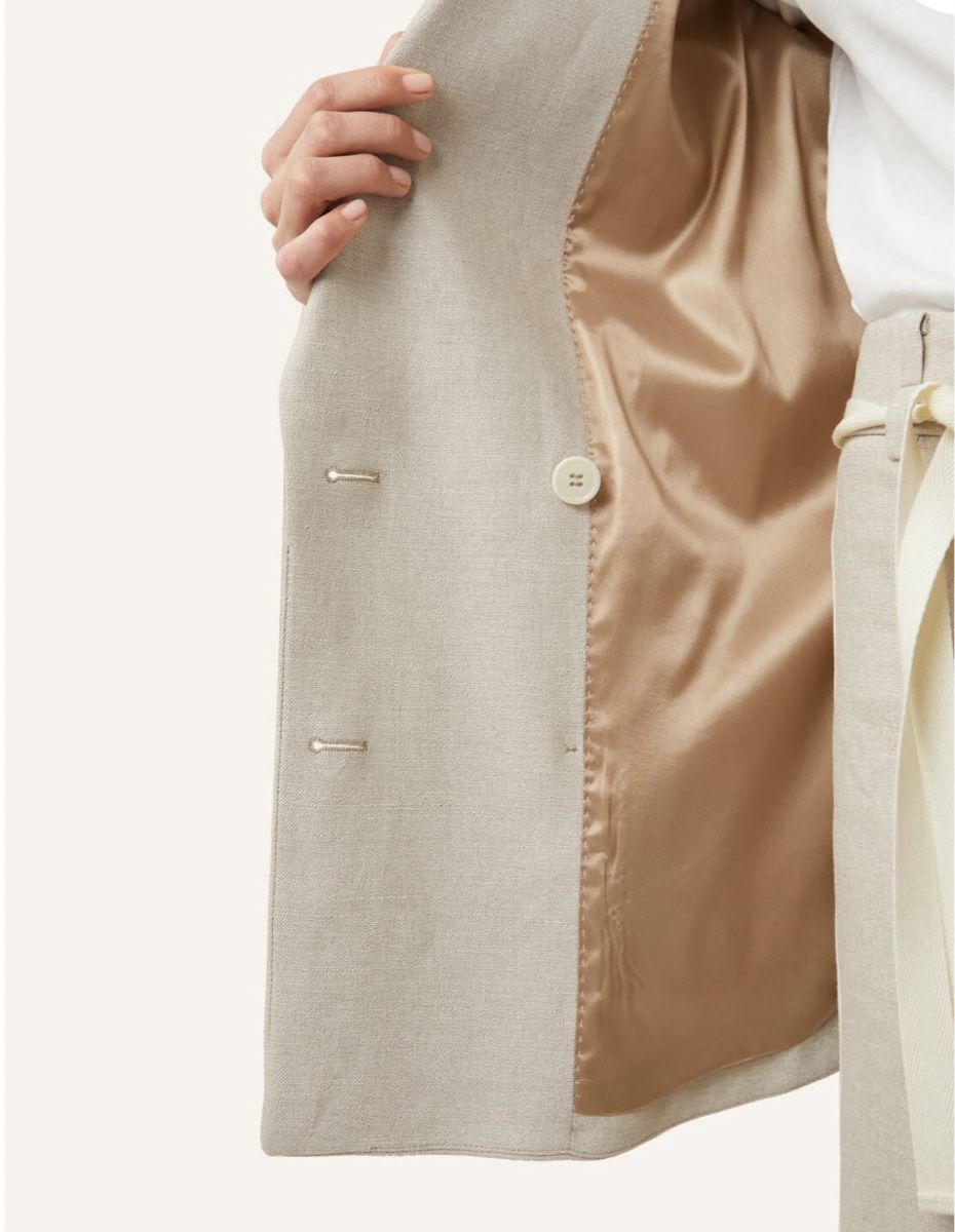 Windsor Giacche: Windsor Leinen Blazer CHF 780,- Beige Gr. 38 – Usato da Zürich venduto da Recode.Fashion 4