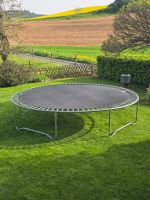 Trampolin 420cm Durchmesser und neuem Sprungtuch