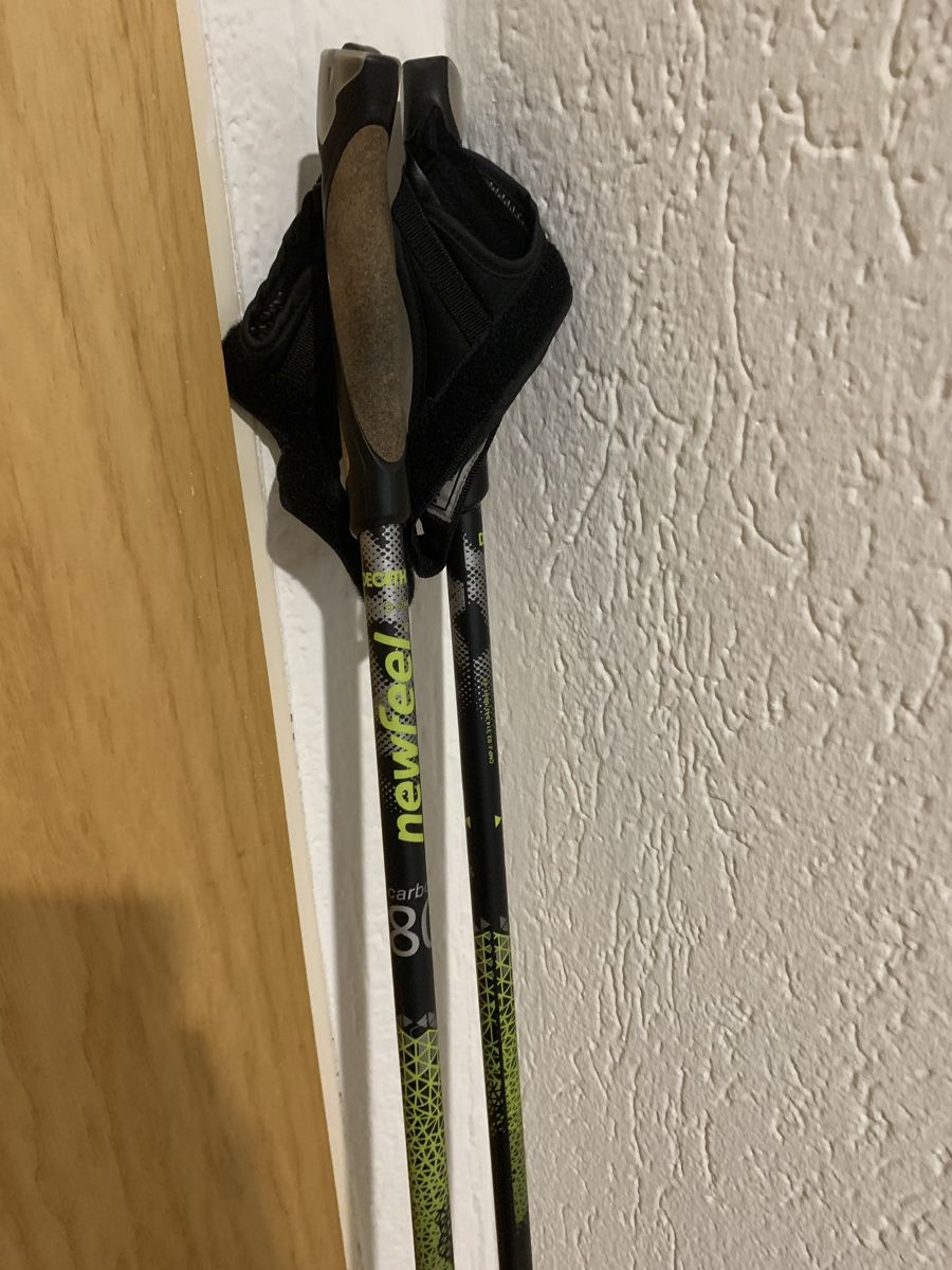 Bastoncini da trekking: Newfeel Carbon Nordicwalking Stöcke – Usato da Basel venduto da Fahrenheitcycling 6