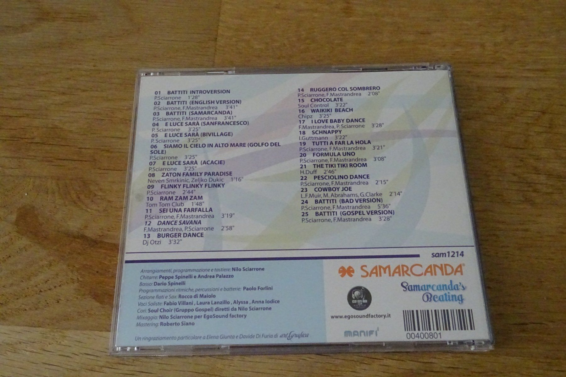 CD: CD für Kinder «Samarcanda» mit Flinky Dance – Usato da Urtenen-Schönbühl venduto da Chaeppeler 2