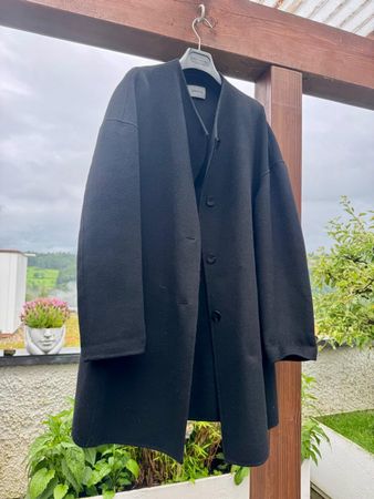 Oska Damen Mantel schwarz Wolle Grösse 3