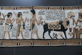 Wandteppich antik, ägyptisch, handgenäht
