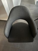 Esszimmer Drehstühle Model Salesa, 6er Set, Stoff anthrazit