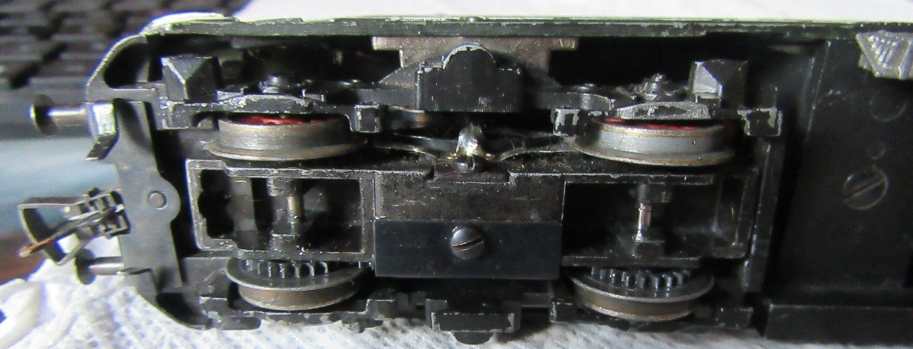 Fleischmann Modelleisenbahnen: Fleischmann E. - Lokomotive DB  grün H0 defekt – Gebraucht aus Rüdtligen von Carfield04 2