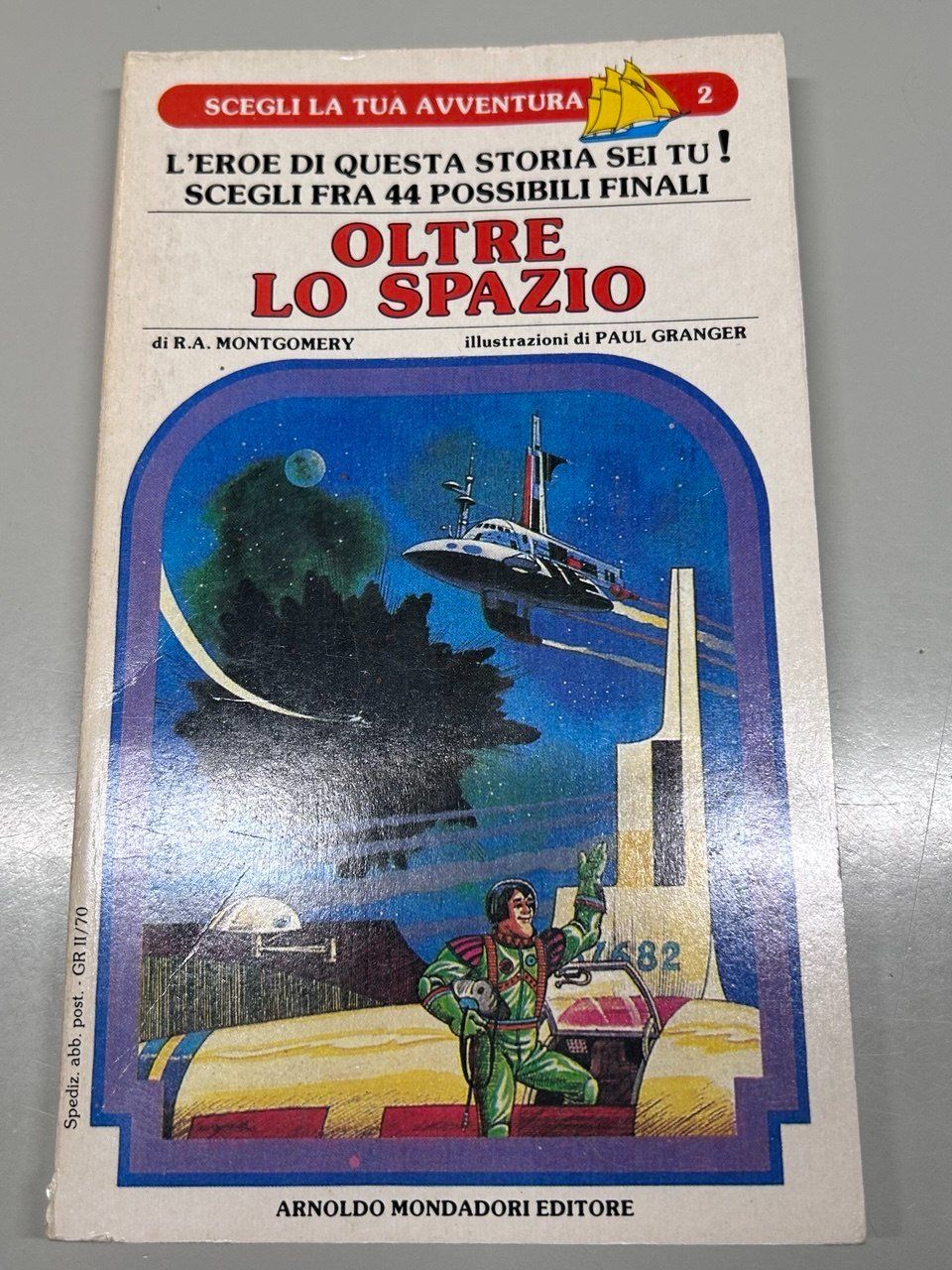 Bücher: N. 2 "Oltre lo spazio" - Edward Packard 1986 – Gebraucht aus Giubiasco von LorisVale