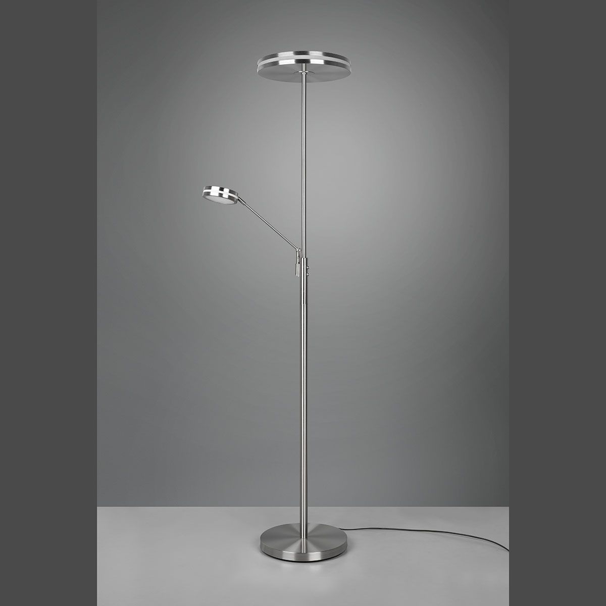 Lampade: LED Stehleuchte, Lesearm, Dimmer, IP20 – Nuovo (secondo la descrizione) da Kreuzlingen venduto da Smart-Light 3