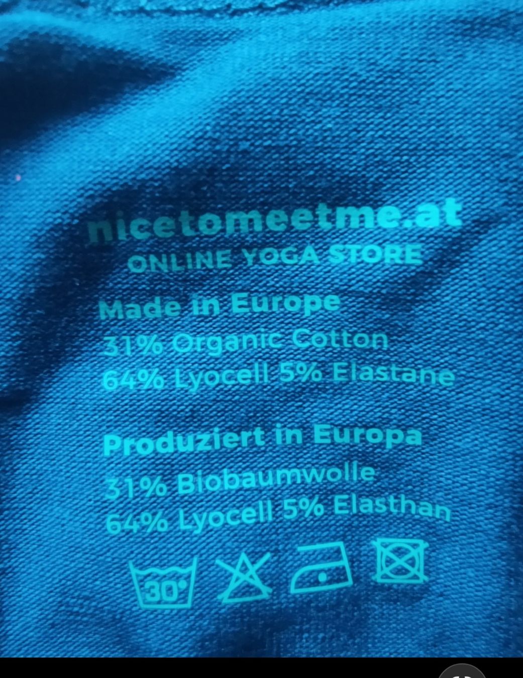 Top: Yoga Top Off shoulder petrol ,Gr M – Nuovo e nell'imballaggio originale da Rorschach venduto da sanfry 2