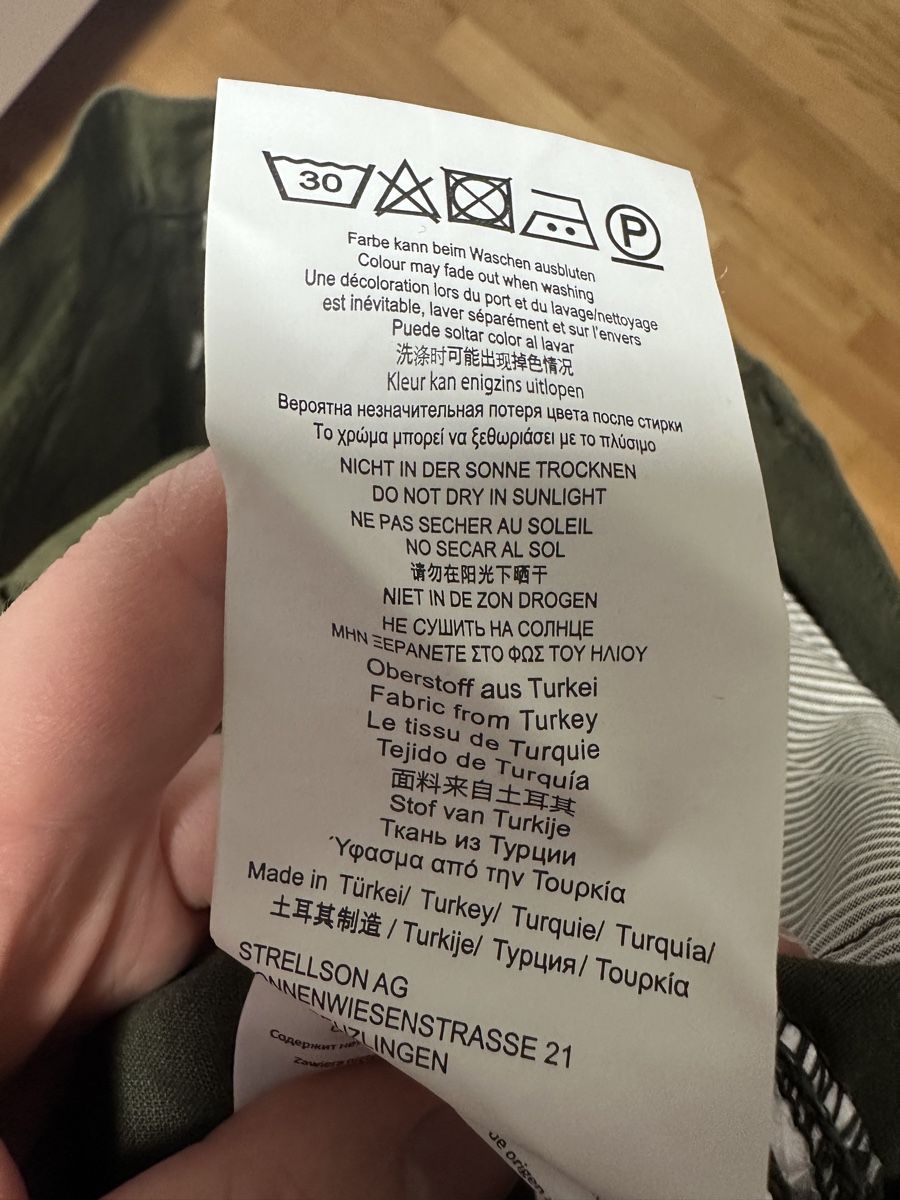 Strellson Pantaloni: Strellson Cargo Shorts – Usato da Kaltbrunn venduto da IMRLU998 4