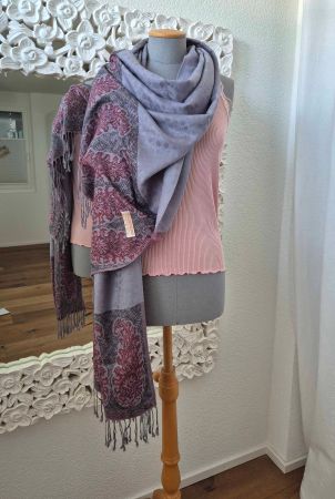 100% CASHMERE:) NEUER SCHAL/PASHMINA, passt zu NILE
